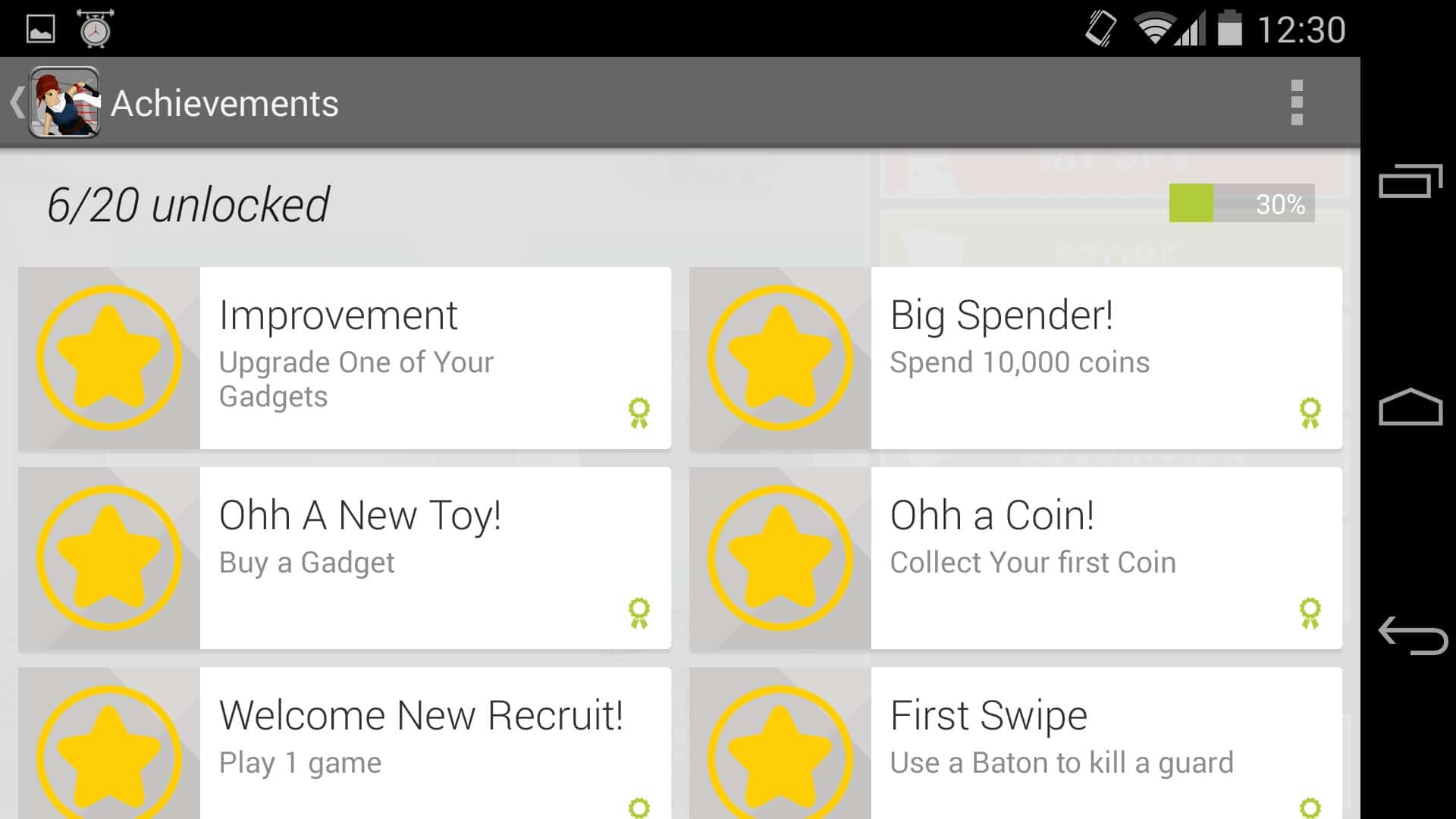 Android Achievements