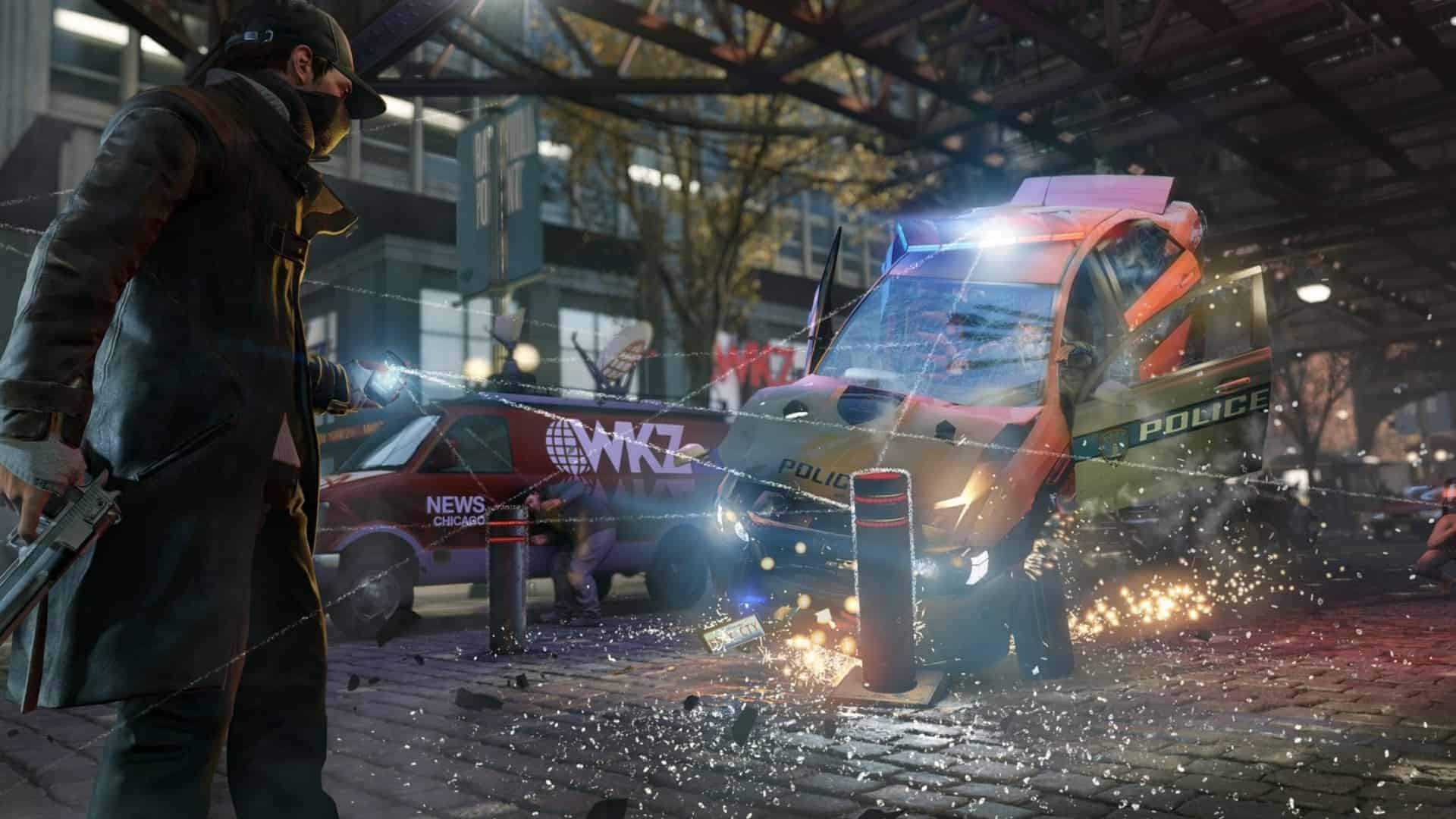 Watch Dogs Car Crash