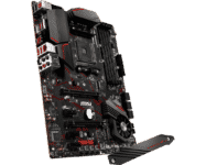 MSI X570 GAMING PLUS Angled View