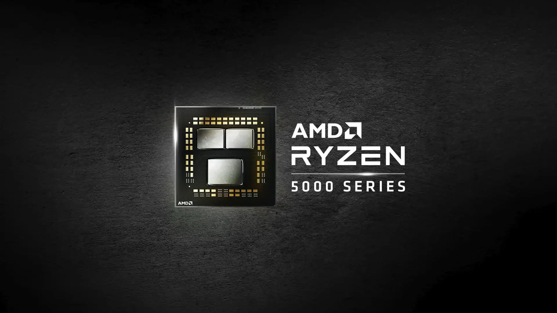 AMD Ryzen 5000 Series Black Wallpaper