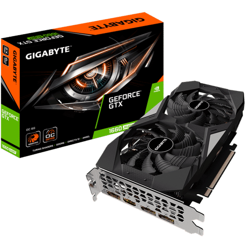 GIGABYTE GTX 1660 SUPER 6GB OC 6G Box View