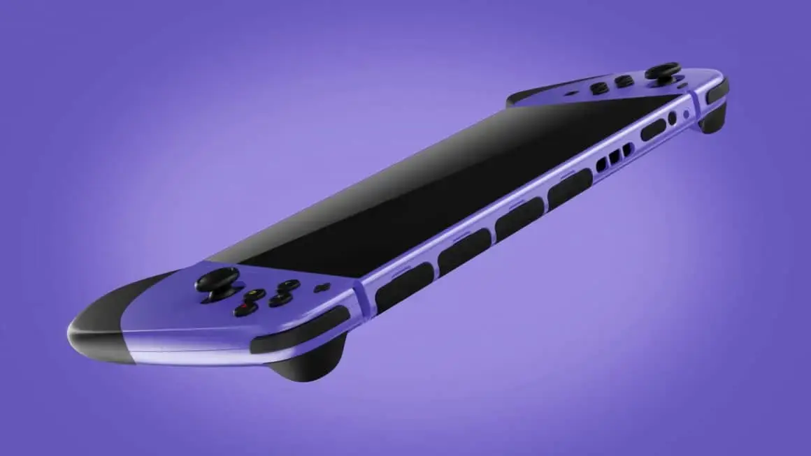 Super Nintendo Switch Concept Art - Angled View