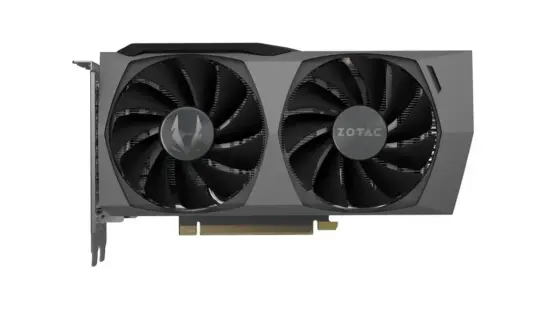 ZOTAC GAMING GeForce RTX 3060 Ti Twin Edge OC Fan View