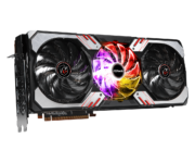 ASRock AMD Radeon RX 6800 XT Phantom Gaming Angled View