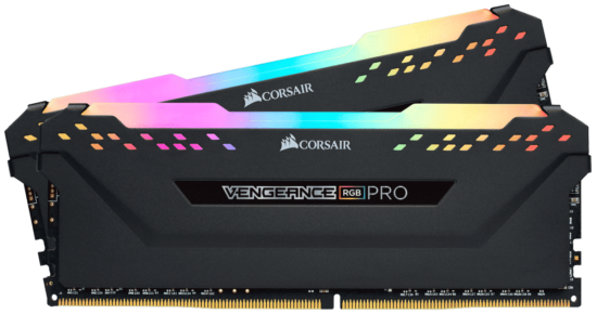 Corsair VENGEANCE RGB PRO 16GB Flat View