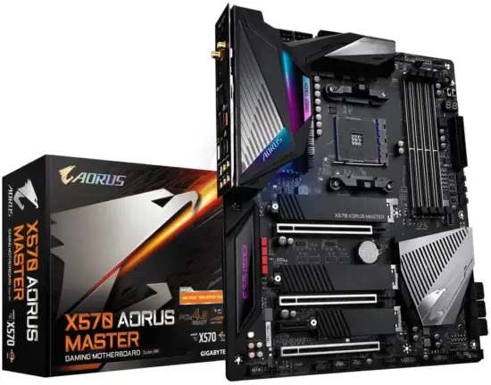 GIGABYTE X570 AORUS MASTER Promo Box View