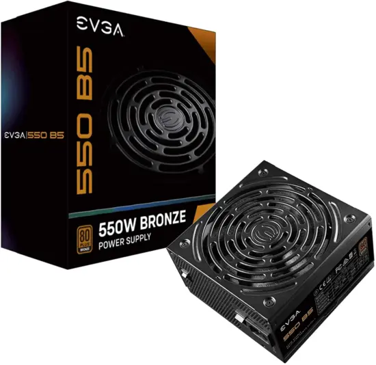 EVGA 550 B5 Promo Box View