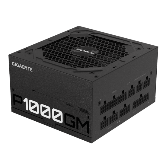 GIGABYTE P1000GM 1000W PSU Side View