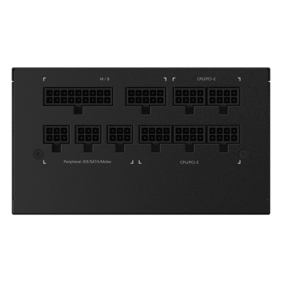 GIGABYTE P1000GM 1000W PSU IO View