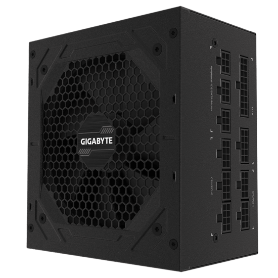 GIGABYTE P1000GM 1000W PSU Angled View