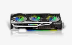 Sapphire NITRO+ RX 6900 XT SE Flat Side View