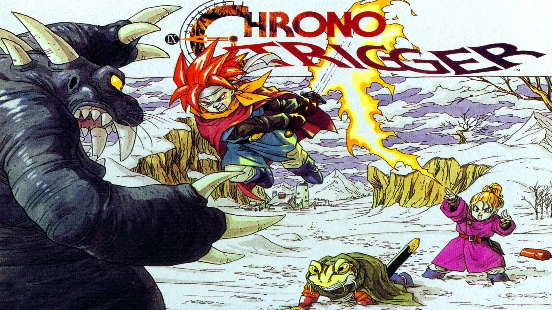 Chrono Trigger Cover Art