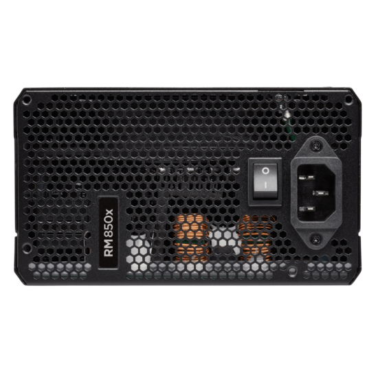 Corsair RM850x Black Rear View