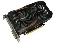 Gigabyte GTX 1050 Ti OC 4GB Fan View