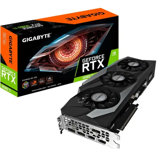 Gigabyte RTX 3080 Ti Gaming OC Box View