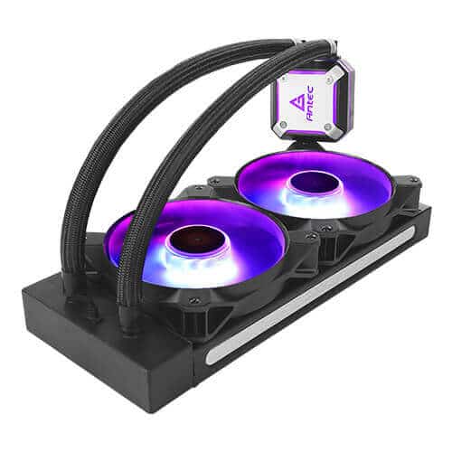Antec Neptune 240 ARGB Angled RGB Fan View