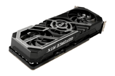 Palit RTX 3080 Ti GamingPro Angled Fan View