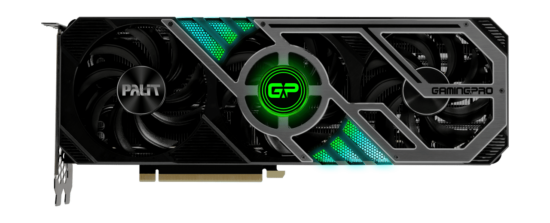 Palit RTX 3080 Ti GamingPro RGB Fan View