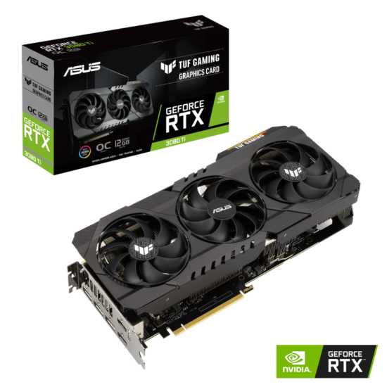 TUF GAMING RTX 3080 Ti OC Edition Box View