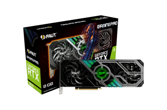 Palit RTX 3070 GamingPro Box View
