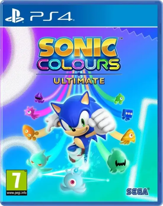 Sonic Colours: Ultimate Box Art PS4