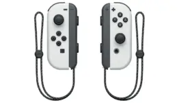 Nintendo Switch OLED - White Joy-Cons View