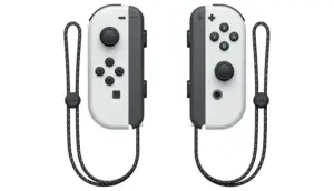 Nintendo Switch OLED - White Joy-Cons View