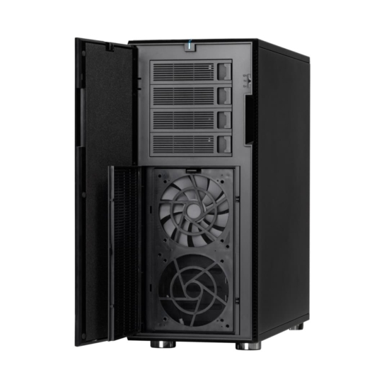 Fractal Design Define XL R2 Titanium Grey Fans View