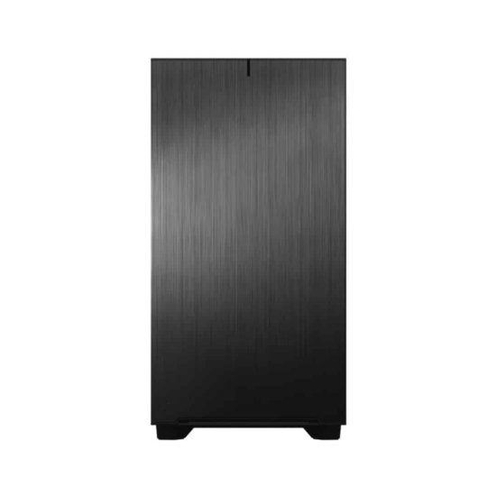 Fractal Design Define 7 Black Solid Front Flat View