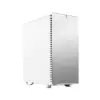 Fractal Design Define 7 Compact White Solid Angled Front View