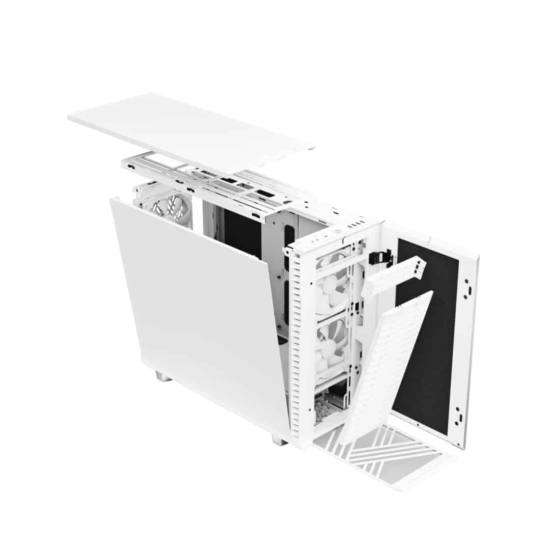 Fractal Design Define 7 White Solid Interchangeable View