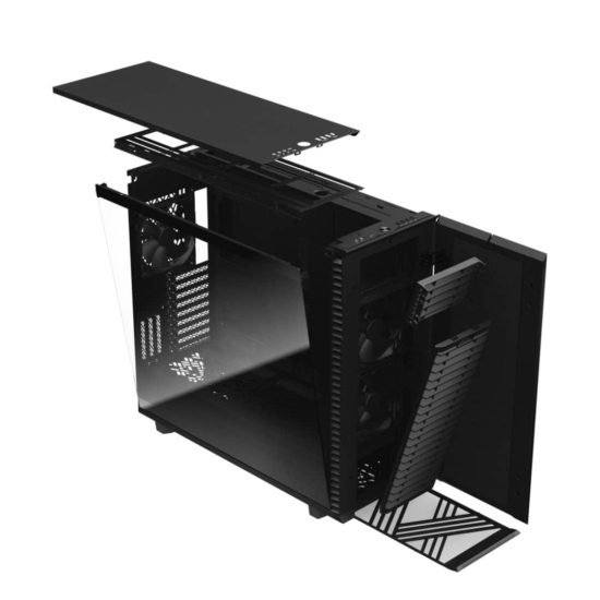 Fractal Design Define 7 XL Light TG Interchangeable View