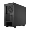 Fractal Design Meshify 2 Black Solid Angled Back View