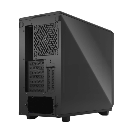 Fractal Design Meshify 2 Dark TG Angled Back View