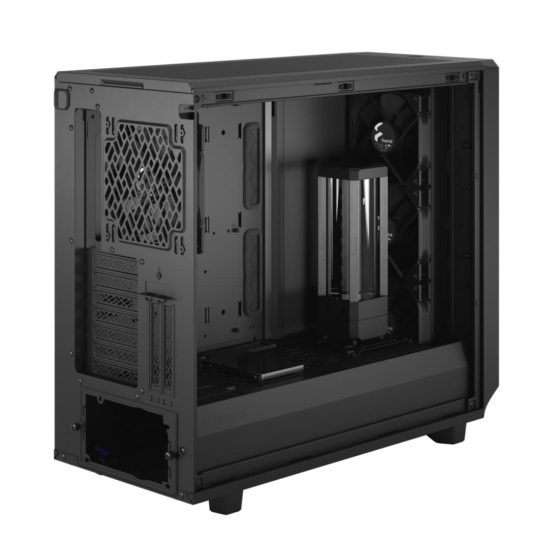 Fractal Design Meshify 2 Dark TG Angled Back View