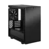 Fractal Design Define 7 Mini Black TG Angled Front View