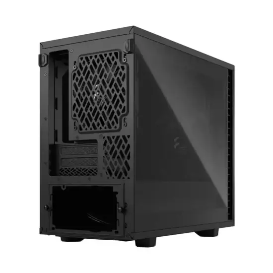 Fractal Design Define 7 Nano Black TG Rear View