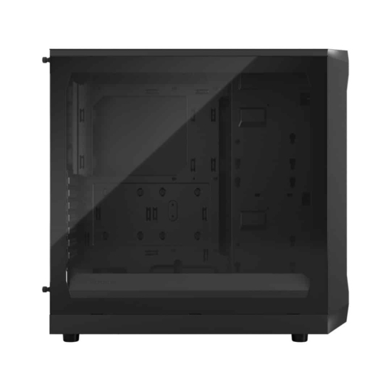 Fractal Design Focus 2 Black TG Side View