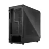 Fractal Design Focus 2 Black TG Angled Rear View