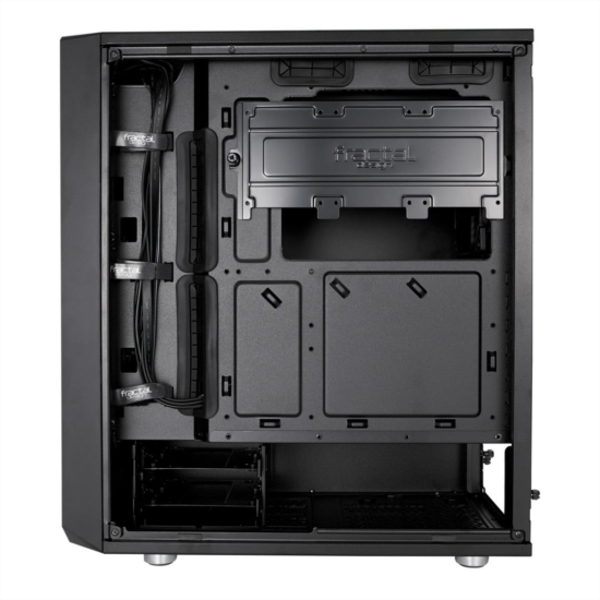 Fractal Design Meshify C Black Solid Side View