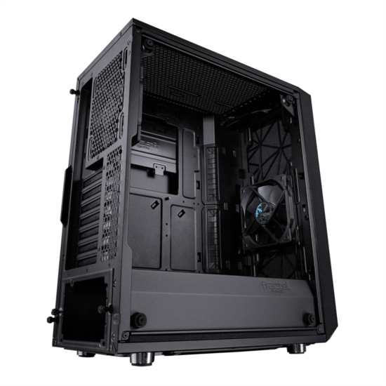 Fractal Design Meshify C Light TG Angled Back View