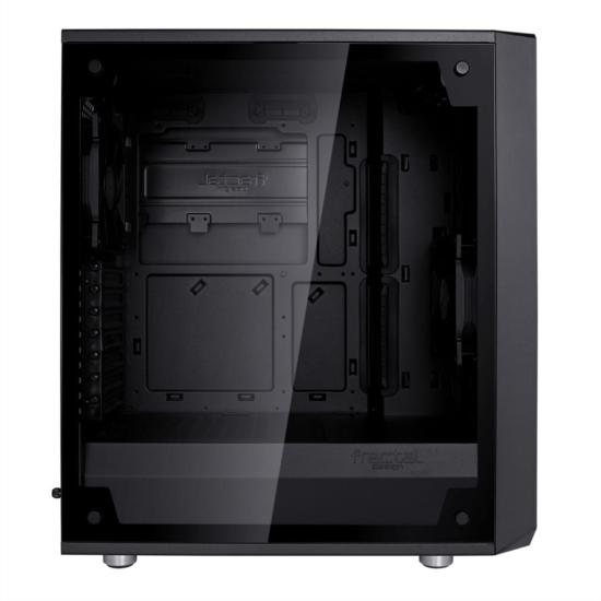 Fractal Design Meshify C Dark TG Side View