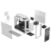 Fractal Design Meshify 2 Lite White TG Angled Front View