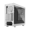 Fractal Design Meshify 2 Lite White TG Angled Back View