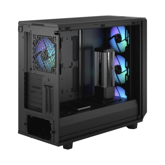 Fractal Design Meshify 2 RGB Light TG Angled Back View