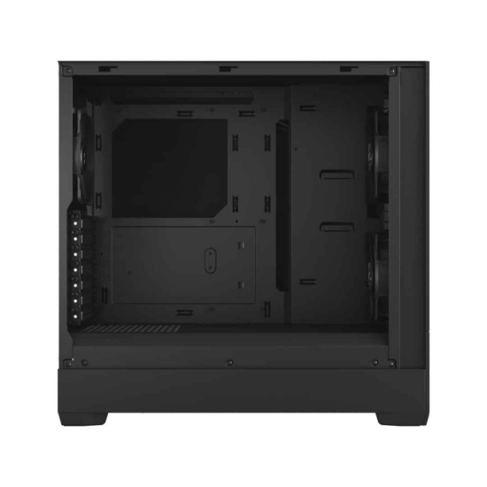 Fractal Design Pop Silent Black Solid Side View