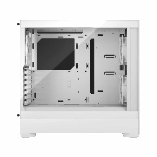 Fractal Design Pop Silent White TG Side View