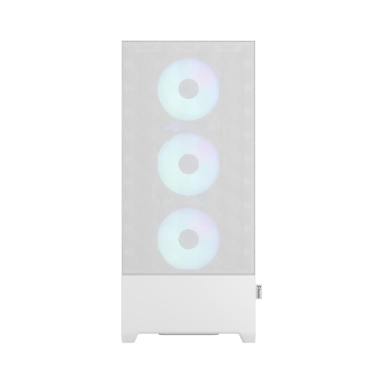 Fractal Design Pop XL Air RGB White TG Flat Front View