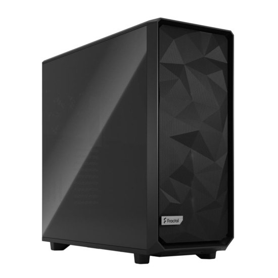 Fractal Design Meshify 2 XL Dark TG Angled Front View