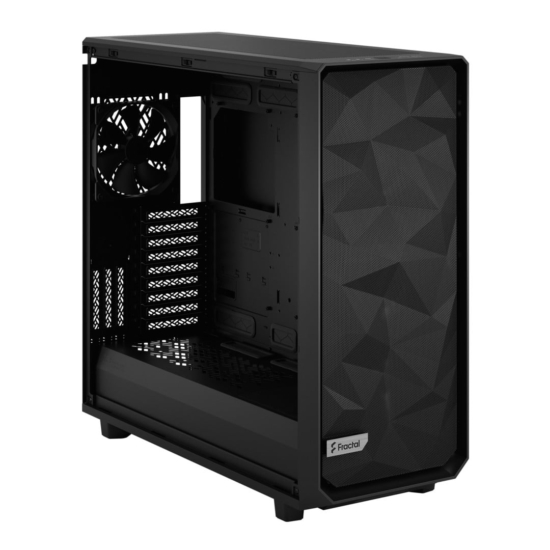 Fractal Design Meshify 2 XL Dark TG Angled Front View